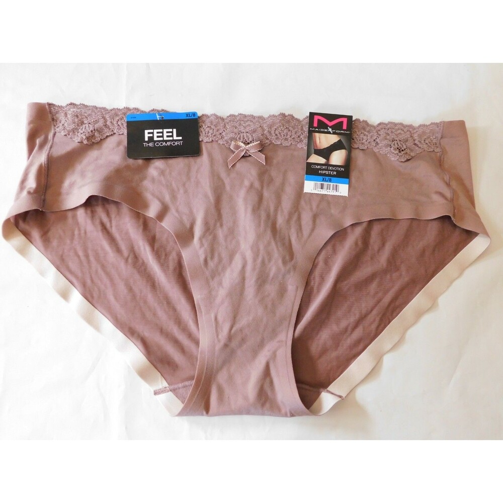 Maidenform Comfort Devotion Women's Hipster Panties Size XL Panty ~NWT~